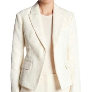 NwT Theory Cailen Off White Tweed Blazer